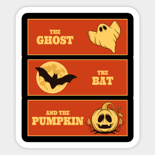 Funny Halloween Movie Parody Sticker